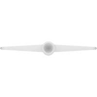 Racloir pour table & plancher, Blanc, 9-3/5" la x 1-1/5" lo Action Paper