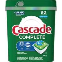 Complete ActionPacs Dishwasher Soap, Pods, 1340 g, Fresh Action Paper