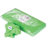 Dusting & Cleaning Cloth, Microfibre, Green Action Paper
