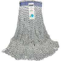 Candy-Striped Mop Head, Floor Finishing, Synthetic, Loop Style Action Paper