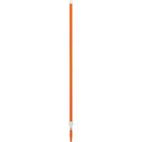 Handle, Broom/Brush/Dust Mop/Pad Holder/Scraper/Squeegee/Wet Mop, Orange, Telescopic, 62" - 109-2/5" L Action Paper