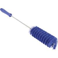 Tube Brush, Medium Bristles, 19-7/10" Long, Purple Action Paper