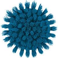 HyDrive Round Drill Brush, Extra Stiff Bristles, 3-1/10" Long, Blue Action Paper