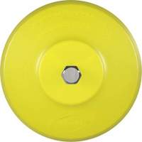 HyDrive Round Drill Brush, Extra Stiff Bristles, 3-1/10" Long, Yellow Action Paper