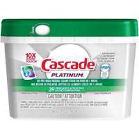D&eacute;tergent pour lave-vaisselle Platinum ActionPacs, Capsules, 663 g, Fraîcheur Action Paper