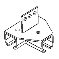 Beam Mount Curtain Partition Connector Action Paper