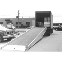 Mobile Yard Ramp, 16000 lbs. Capacity, 72" W x 30' L Action Paper