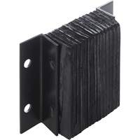 Laminated Dock Bumpers, Horizontal, Rubber, 12" W x 4" D x 10" H Action Paper