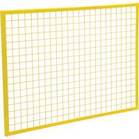 Wire Mesh Partition Components - Panels, 4' H x 3' W Action Paper