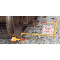 Single Rail Chock With Flag Rail Combo KH984 | Action Paper