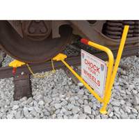 Single Rail Chock With Flag Rail Combo KH984 | Action Paper