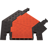 Protecteur de c&acirc;ble pour usage g&eacute;n&eacute;ral &agrave; 5 canaux Guard Dog, virage &agrave; droite Action Paper