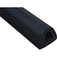 Extruded Rubber Bumper, Rubber, 4-1/8" W x 120" L x 3-7/8" D Action Paper