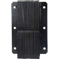 Laminated Dock Bumpers, Vertical, Rubber, 11" W x 4" D x 20" H Action Paper