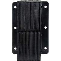 Laminated Dock Bumpers, Vertical, Rubber, 11" W x 6" D x 20" H Action Paper