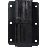 Laminated Dock Bumpers, Vertical, Rubber, 11" W x 6" D x 20" H Action Paper