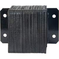 Laminated Dock Bumpers, Horizontal, Rubber, 12" W x 6" D x 10" H Action Paper