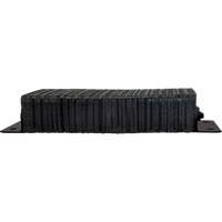 Laminated Dock Bumpers, Horizontal, Rubber, 24" W x 4" D x 12" H Action Paper