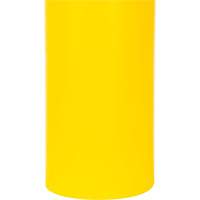 Polyethylene Bollard Cover, 6-5/8" Dia. x 52" L, Red/Yellow Action Paper