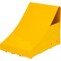 Cales-roue pour la glace, Acier, Jaune, 8-1/16" la x 10-5/8" p x 8-13/16" h Action Paper