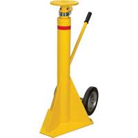 100,000 lbs. Static Capacity Ratchet Trailer Jack, 20 tons Lift Capacity Action Paper
