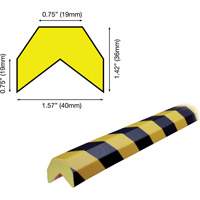 AA Profile 5M Corner Protection Bumper Guard Action Paper