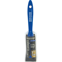 Classic Paint Brush, Bristle, Plastic Handle, 1" Width Action Paper