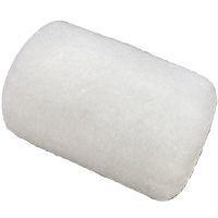 Mini Trim Roller Paint Cover, 6 mm (1/4") Nap, 76.2 mm (3") L Action Paper