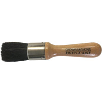 Stencil Brush, Natural Bristles, Wood Handle, 1" Width KP829 | Action Paper
