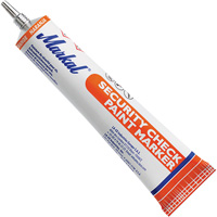 Security Check Paint Marker, 1.7 oz., Tube, Orange Action Paper