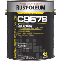 Activateur pour rev&ecirc;tement &eacute;poxydique &agrave; base de goudron de houille et &agrave; haute teneur en solides du syst&egrave;me C9578, Gallon Action Paper