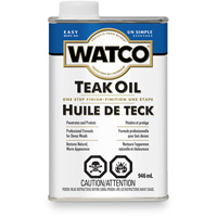 Huile de teck Watco, 946 ml, Transparent, Transparent Action Paper
