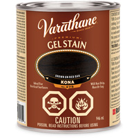 Varathane&reg; Premium Gel Stain, 946 ml, Kona Action Paper