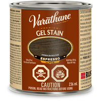 Teinture en gel de qualit&eacute; sup&eacute;rieure Varathane, 236 ml, Espresso Action Paper