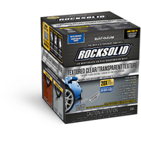 Couche de finition RockSolid, Satin/Textur&eacute;, Transparent Action Paper