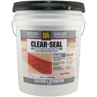 Produit d&eacute;tanch&eacute;it&eacute; protecteur Seal-Krete, 18,93 L, &agrave; l'eau, Brillant, Transparent Action Paper