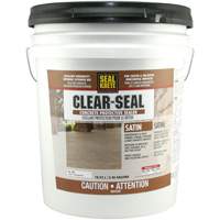 Produit d&eacute;tanch&eacute;it&eacute; protecteur Seal-Krete, 18,93 L, &agrave; l'eau, Satin, Transparent Action Paper