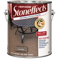 Rev&ecirc;tement de b&eacute;ton d&eacute;coratif Stoneffects, 3,78 L, Textur&eacute;, Beige Action Paper