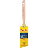 Pinceau Clearcut Glide, Poly/nylon, Manche Bois, Largeur de 2" Action Paper