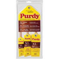 XL Paint Brush Multi-Pack, Poly/Nylon, Wood Handle Action Paper