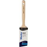 Brosse coup&eacute;e Master, Poly/nylon, Manche Bois, Largeur de 2" Action Paper