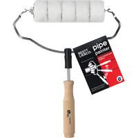 Pipe Painter Roller Cover and Frame, 2 Pieces Action Paper