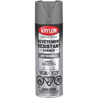 Tough Coat&reg; Advanced Paint with Rust Barrier Technology, Grey Primer, Ultra-Flat, 425 g, Aerosol Can Action Paper
