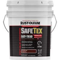 SafeTex&reg; Easy-Tread Acrylic Coating, 4 gal., Water-Based, Flat/Textured, Red Action Paper