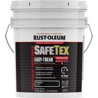 SafeTex&reg; Easy-Tread Acrylic Coating, 4 gal., Water-Based, Flat/Textured, Black Action Paper