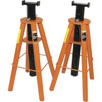 871A Ensemble de supports pour camions, Capacit&eacute; de 10 tonnes, 30-3/4" - 46-1/4" h Action Paper