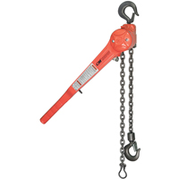 Lever Hoist - Series 640 Puller, 5' Lift, 1500 lbs. (0.75 tons) Capacity, Steel Chain Action Paper