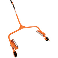 624A Chariots porte - Roues de camions, Capacit&eacute; de 450 lb, Cadre en Acier, 48" h Action Paper