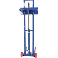 Hydraulic Platform Lift Stacker, Foot Pump Operated, 400 lbs. Capacity, 51-1/8" Max Lift Action Paper