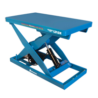 Optimus<sup>®</sup> Electric-Hydraulic Scissor Lift Table, Steel, 48" L x 28" W, 3000 lbs. Capacity LV453 | Action Paper